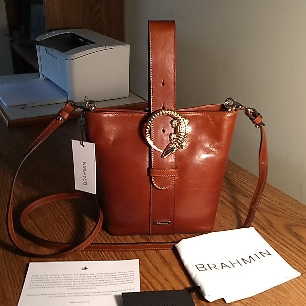 Brahmin NWT Mel Faith Whiskey